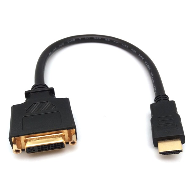 BENEVO 30cm HDMI(公)轉DVI(母)訊號連接短線- PChome 商店街