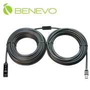 專業型 25米 主動式USB 3.0 訊號增益延長線，附2A變壓器 
