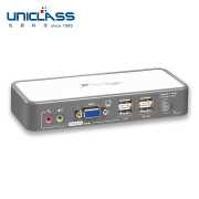 【UNICLASS】AH-CP02A 2埠VGA USB KVM多電腦切換器