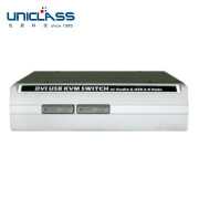 【UNICLASS】AD-202A 2埠 DVI USB KVM 電腦切換器