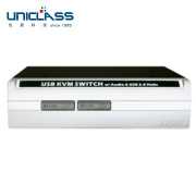 【UNICLASS】UDV-002E 2埠 DVI PS/2 KVM電腦切換器