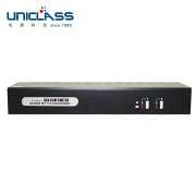 【UNICLASS】AD-702D 2埠雙螢幕DVI USB KVM電腦切換器