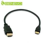 0.3M Mini HDMI轉HDMI高品質影音連接線