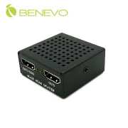 迷你磁吸型 4K2K 2埠HDMI影音分配器