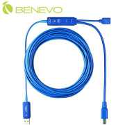 AOC光纖型 10M 主動式USB3.0 A公轉B公訊號延伸線