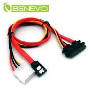 筆電eSATA外接SATA硬碟連接線，具4P供電線