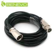 8米 XLR(Cannon接頭)公對母音訊連接線