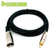 2M RCA轉XLR(Cannon接頭)音訊連接線