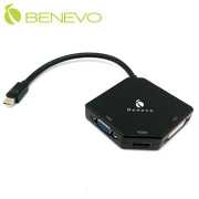 菱形版 三合一 Mini DP 轉 VGA, HDMI & DVI轉換器