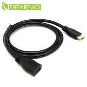 專業型 1米 高畫質鍍金接頭HDMI1.4影音延伸線(公對母)