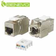 遮蔽型 Cat5e Giga網路接頭模組