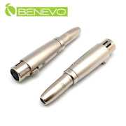 XLR(Cannon接頭)母頭轉6.3MM母頭 音訊轉接頭