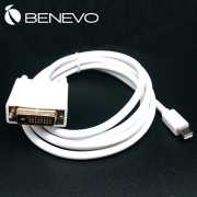 1.8米 Mini Displayport轉DVI訊號轉接線