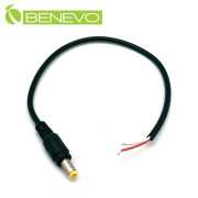 監控型 30cm DC電源線(5.5x2.1mm公頭/3A線芯/正負極線頭)