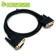 專業交叉型 1M 母對母鍍金接頭RS232串列埠訊號連接線