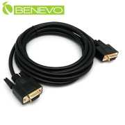 專業交叉型 3M 母對母鍍金接頭RS232串列埠訊號連接線