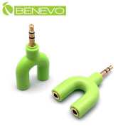 3.5mm一分二音源分享Y型轉接頭