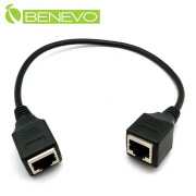 40cm Cat5e RJ45網路訊號母對母連接線