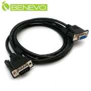 2M 遮蔽型RS232/Serial串列埠延長線(公對母)