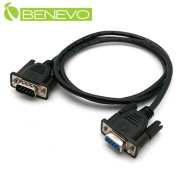 1M 遮蔽型RS232/Serial串列埠延長線(公對母)