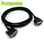 3M 遮蔽型RS232/Serial串列埠延長線(公對母/公頭具螺母)