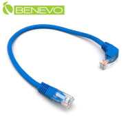 下彎型 30cm Cat5e高速網線(純銅)