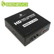 實用型 HDMI轉VGA視訊倍頻器，支援音效與OSD