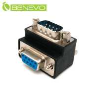 上彎型 RS232/DB9母對公轉接頭