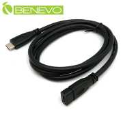 1M USB3.1-C公對母訊號延長線