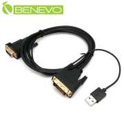 1.5M DVI-D(公)轉VGA(公)訊號轉換連接線