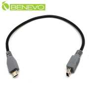 20cm Micro USB轉 Mini USB OTG 公對公連接線