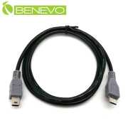 1M Micro USB轉 Mini USB OTG 公對公連接線