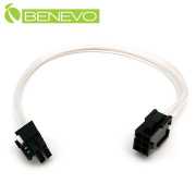 鍍銀版 30cm 顯卡電源6PIN電源延長線