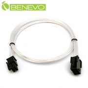 鍍銀版 70cm 顯卡電源6PIN電源延長線