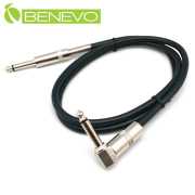 單彎型 1M TS型式6.3mm公對公單聲道/非平衡聲音連接線