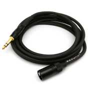 專業級 3米 6.3MM TRS公頭轉XLR(Cannon接頭)公頭 平衡式音訊連接線