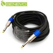 15米 TS型式6.3mm公對公單聲道/非平衡聲音連接線