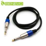 1.5米 TS型式6.3mm公對公單聲道/非平衡聲音連接線