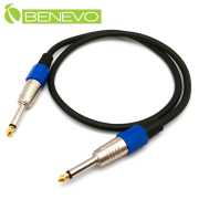 70cm TS型式6.3mm公對公單聲道/非平衡聲音連接線