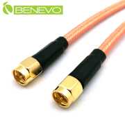 30cm SMA公對公 射頻訊號連接線/RG142高遮蔽同軸線 (6G/50歐姆)