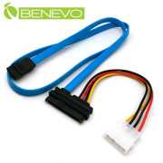 70cm SFF-8482 SAS轉SATA轉接線，透過IDE電源供電