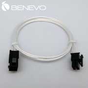 鍍銀版 50cm 主機CPU/ATX電源4PIN電源延長線