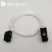 鍍銀版 40cm 主機CPU/ATX電源4PIN電源延長線