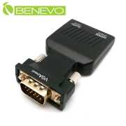 VGA(公)轉HDMI(母)影音訊號轉換器