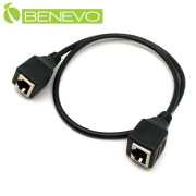 60cm Cat5e RJ45網路訊號母對母連接線