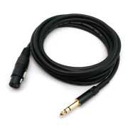 3.5米 6.3MM公頭轉XLR(Cannon接頭)母頭 平衡式音訊連接線