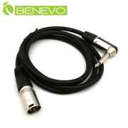 1.5米 6.3MM公頭轉XLR(Cannon接頭)公頭 非平衡式音訊連接線