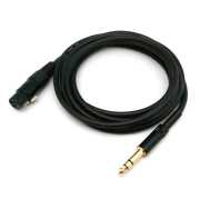 3米 6.3MM公頭轉XLR(Cannon接頭)母頭 平衡式音訊連接線