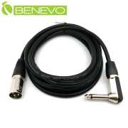 3.5米 6.3MM公頭轉XLR(Cannon接頭)公頭 非平衡式音訊連接線