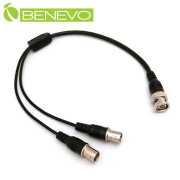 BNC公轉雙BNC母轉接短線